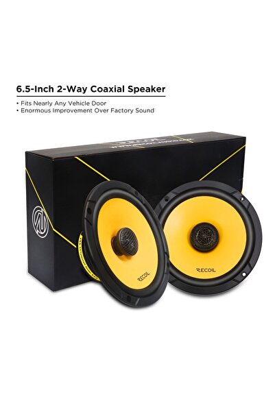 RECOIL RLX65 16.5 εκ. Ομοαξονικά Ηχεία, 40W RMS