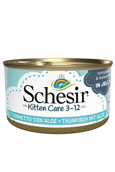 Schesir Kitten Ton Balıklı ve Aloeveralı Yavru Kedi Konservesi 85gr