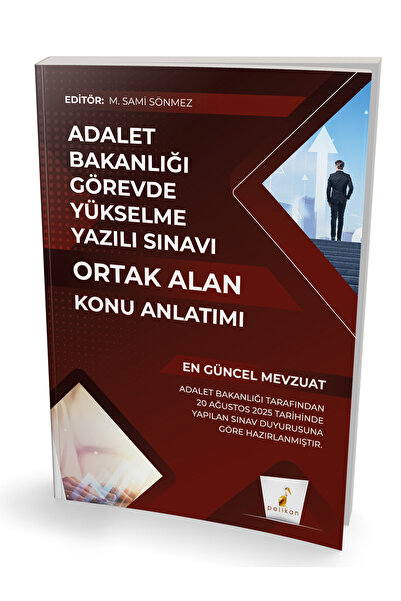 Pelikan Kitabevi GYS Adalet Bakanlığı Görevde Yükselme Yazılı Sınavı Ortak Al...