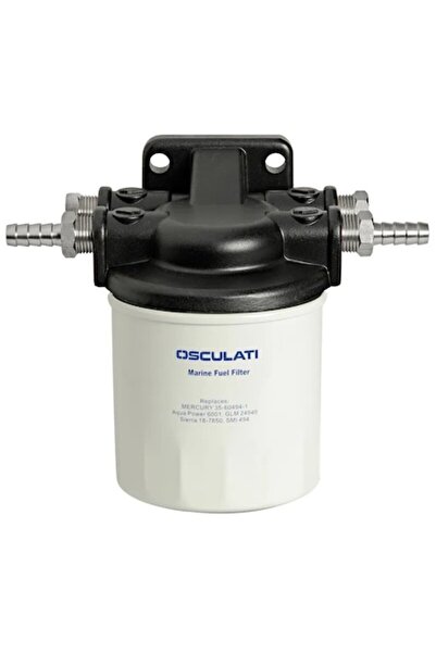 OSCULATI Filtru de combustibil - aluminiu cu suport pentru capac și adaptor c...
