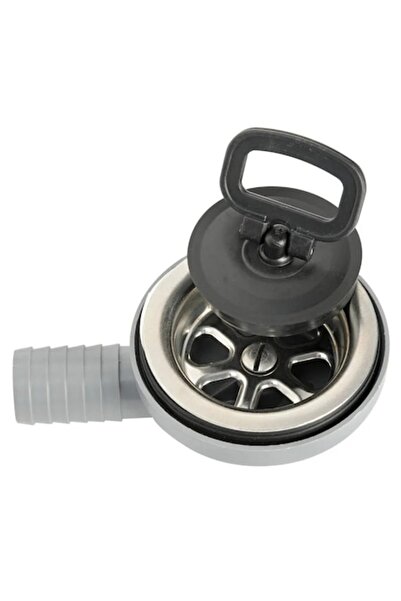 TNG Outdoor Sifon de scurgere la 90°, oțel inoxidabil și Moplen, diametru 25 ...