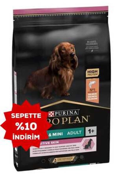 Pro Plan Somonlu Küçük Irk Hassas Derili Yetişkin Köpek Maması 7kg