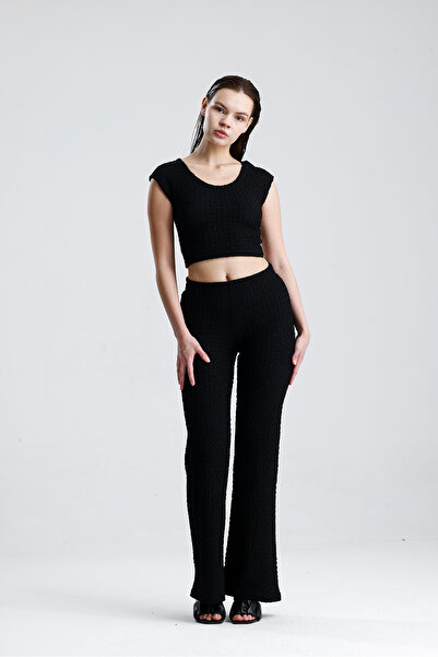 Sense Bürümçük Fabric Pants |   Pnt36337 Black