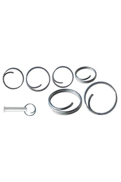 GFN Inel de siguranță din oțel inoxidabil, diametru 30 mm, diametru sârmă 2 mm