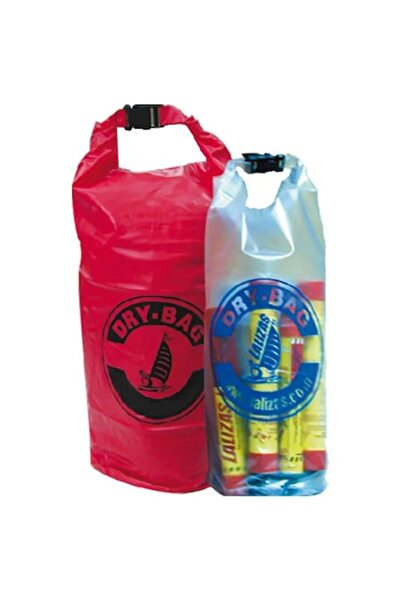 GFN Waterproof PVC Bag 55L, 80x50cm, Red, Ideal for Storing Signal Flares and Protective Equipment