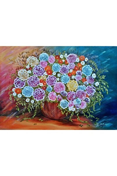 GRELYS PRINT Pictură pe pânză, multicoloră, 70 x 50 cm, ramă din lemn