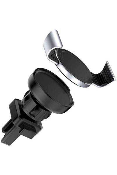 Elite Suport auto magnetic pentru telefon, Elite, 7,5x4,5 cm, clemă metalică,...