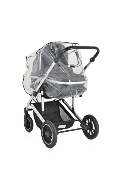 Moni Husa de ploaie universala Bimbro, cu banda reflectorizanta, fereastra de...