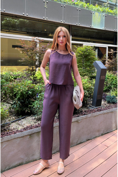 Angel Mia Set pantaloni Zeta violet