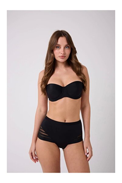 BLOOMFIT Laser Cut Tulle Boxer Black 0032