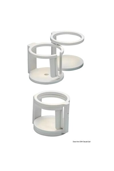 TNG Outdoor Suporturi pentru băuturi Osculati, montare cu știft, 2/4 suporturi