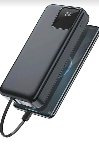 KOİ TECH Powerbank 20.000 mAh | 22.5W PD Hızlı Şarj | LED Göstergeli | Dahili...