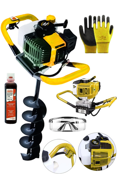 Lieber German Ylw Teknoloji 5800 Cc 4x4 Turbo Benzinli 150mm 100cm Fidan Ekme...