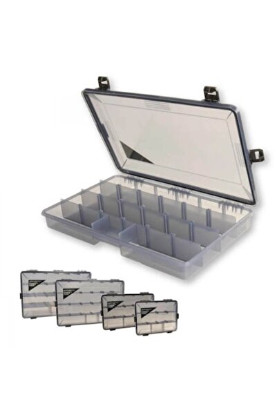 Mimteam Cutie pentru momeli impermeabile DAM Effzett, 23x18x5 cm, PVC, Gri