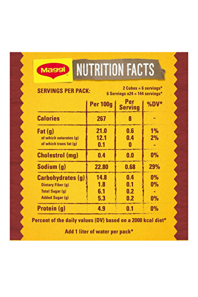 Maggi BEEF STOCK WITH HERBS 20GX24