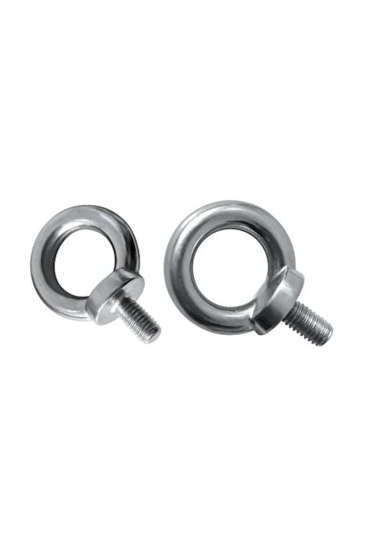 GFN Screw with Ring Stainless Steel DIN 580, M10, Ring Diameter 10 mm, Length 19 mm
