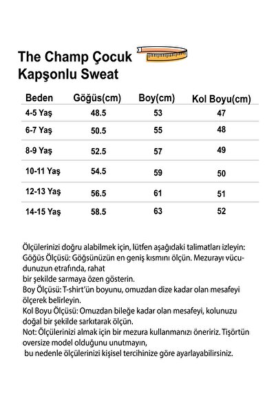 The Champ Clothing Παιδικό φούτερ με κουκούλα Oversize Updated Simplicity Printed Black – Φούτερ με κουκούλα, 3 κλωστές φλις