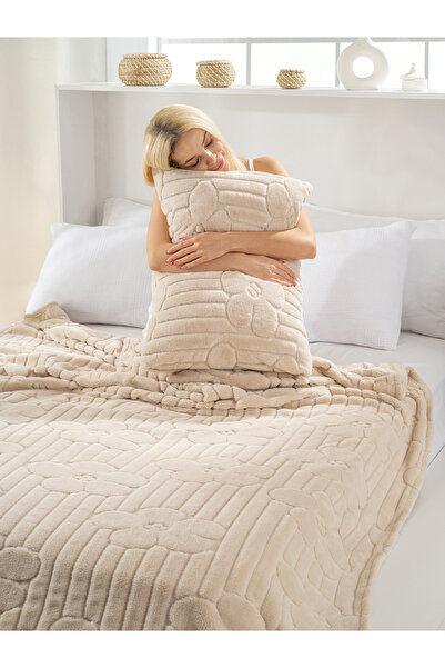 Ecogreen Tekstil WELSOFT YATAK ÖRTÜSÜ & BATTANİYE SETİ