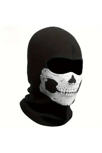 FG KONNİCHİWA Call of Duty Ghosts Mask Balaklava Mask and Solid Patterned Color