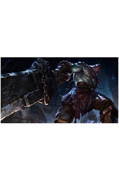 GRELYS PRINT Pictură pe pânză, League of Legends, Tryndamere 1, Erou, 90 x 50 cm