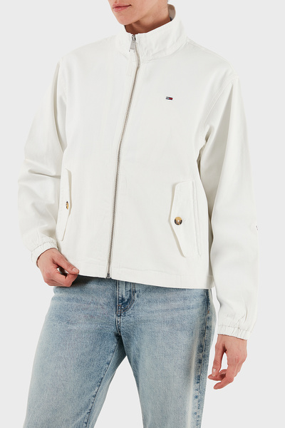 Tommy Jeans Regular Fit Dik Yaka Fermuarlı Ceket CEKET DW0DW20526 YBL