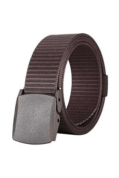 Yacht TNG Tactical Belt for Men, 105cm, Steel Buckle, Brown