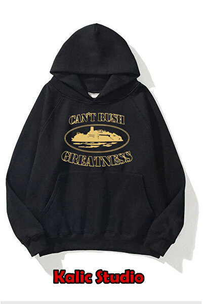 Kalic Studio Crtz Rush Hoodie Oversize Unisex Black
