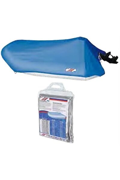 GFN Husă gonflabilă pentru barcă, 300/600 denieri, alb/gri/albastru, 320x340/150x170 cm