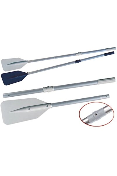 GFN Gibsy Detachable Oars, 145 cm, Gray, Plastic Blades, Tube Ø32.5 mm, Blade 180x380 mm