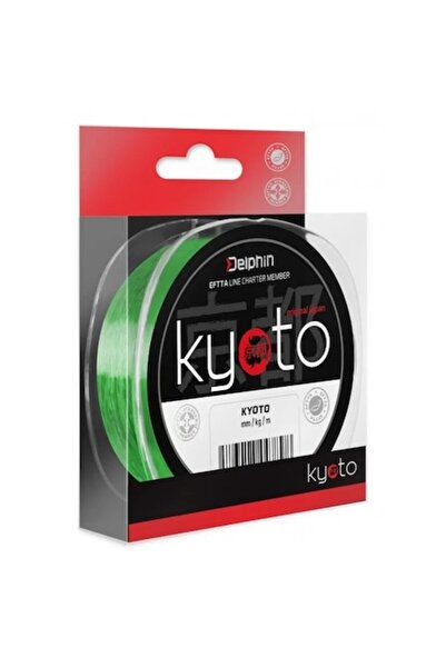 DELPHİN Kyoto Monofilament Line Green Fluo, 0.234 mm, 50 m