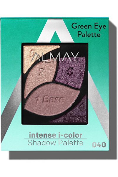 ALMAY لوحة ظلال العيون 040 عيون خضراء، تدوم طويلًا، غنية بالبرايمر، مضادة للحساسية، 0.1 أونصة