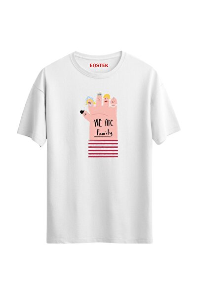 Açık Garaj We Are Family Дизайн футболки, чоловічі футболки, жіночі футболки, унісекс футболки