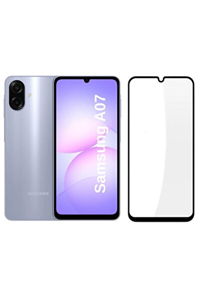 Beecover Samsung Galaxy A07 Ekran Koruyucu Anti-Static 6D Tam Kaplayan Kırılm...