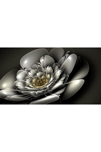 GRELYS PRINT Pictură pe pânză, Abstract 32, 80 x 50 cm, Ramă din lemn, Multic...