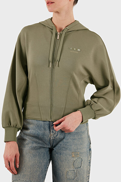 Armani Exchange With Logo Regular Fit Hooded Zipper Sweat Sweat Xw000802 Af16111 U6242