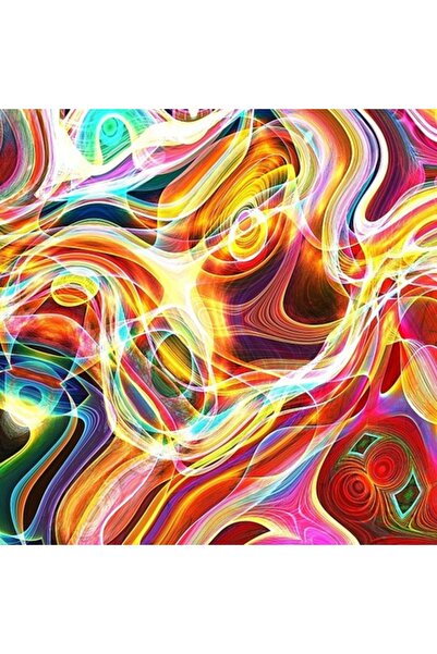 GRELYS PRINT Tablou Canvas, Carari, 70 x 70 cm, Rama lemn, Multicolor