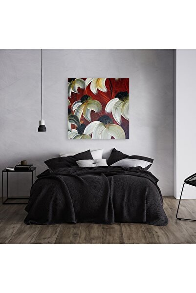 GRELYS PRINT Canvas Painting, Petale 100, 70 x 70 cm, Wooden Frame, Multicolor