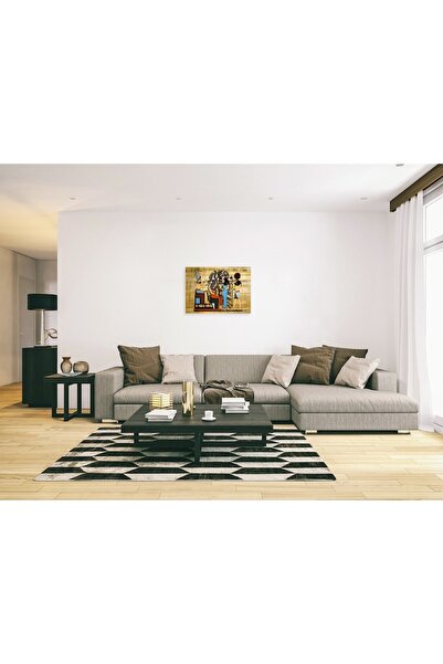 GRELYS PRINT Tablou Canvas, Cleopatra, 70 x 50 cm, Rama lemn, Multicolor