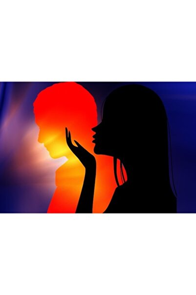 GRELYS PRINT Pictură pe pânză, Lumini și umbre, 80 x 50 cm, Ramă din lemn, Mu...