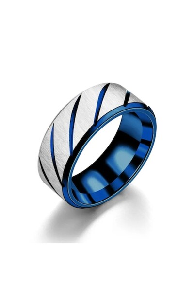 GRELYS PRINT Inel Unisex, Imprimeu Grelys, Stil Ultramodern, Placat cu Argint...