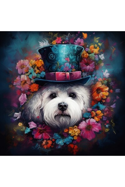 GRELYS PRINT Pictură pe pânză, Sufragerie, Dormitor, Personalitate Câine 2, B...