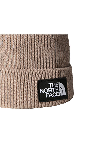 THE NORTH FACE Tnf Logo Box Cuffed Beanie Hat Nf0A8Chebox1 Gray