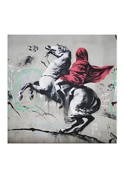 GRELYS PRINT Pictură pe pânză, Imprimeu Grelys, Napoleon pe un cal, modernă, ...