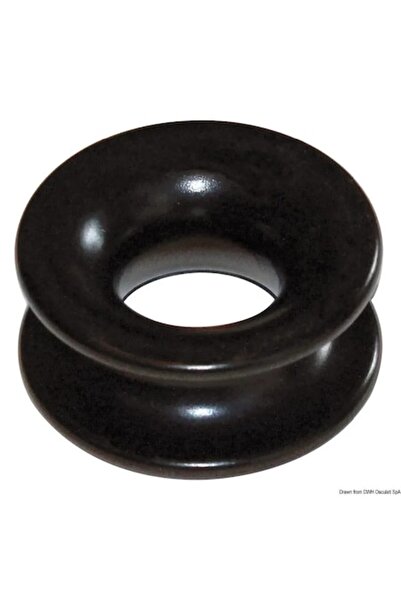 OSCULATI Inel cu frecare redusă, diametru 7 mm, aliaj ușor anodizat dur, auto...