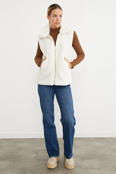 Fulla Moda Поло з коміром на блискавці та плюшевим підкладом