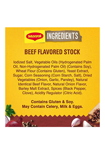 Maggi BEEF STOCK WITH HERBS 20GX24