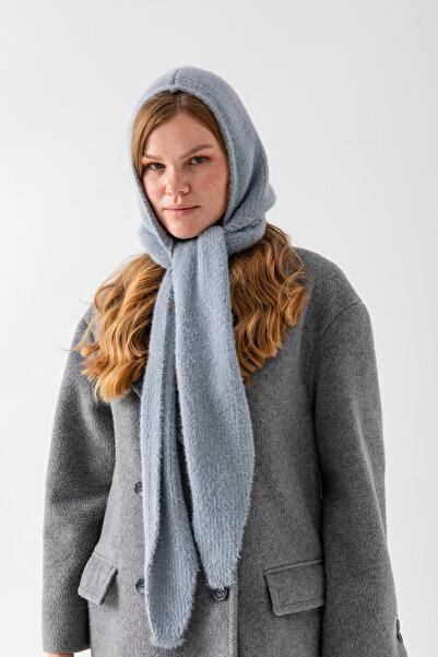 Wega Moda Balaclava Yumoş pentru femei – Căciulă de iarnă și pălărie cu detaliu de guler pentru gât | 100% lână - Balaclava