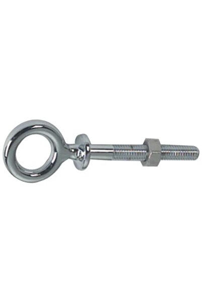 GFN Șurub cu ochi din oțel inoxidabil M10, ochi Ø 8 mm, lungime 100 mm, filet 10