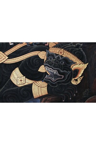 GRELYS PRINT Pictură pe pânză, mitologică, 80 x 50 cm, ramă din lemn, multico...