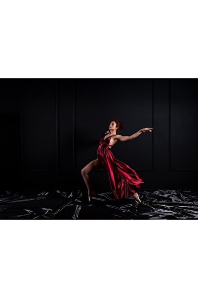 GRELYS PRINT Tablou Canvas, Red ballet, 70 x 50 cm, Rama lemn, Multicolor